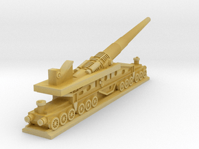 340mm/45 Modèle 1912 Railroad Gun (France) in Tan Fine Detail Plastic