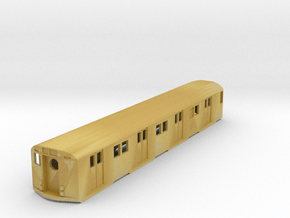 ho scale r16 subway car new york city in Tan Fine Detail Plastic