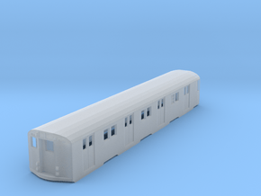 ho scale r27/r30 subway car new york city (single) in Clear Ultra Fine Detail Plastic