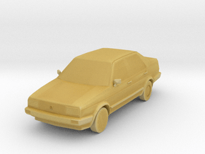1:87 VW Jetta MK2 in Tan Fine Detail Plastic