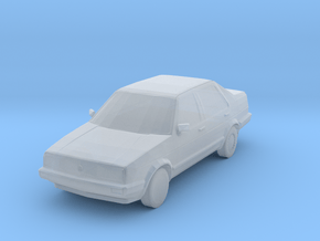 1:87 VW Jetta MK2 in Clear Ultra Fine Detail Plastic