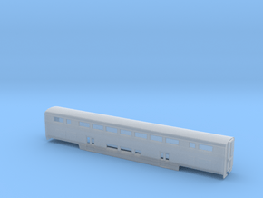 n scale Amtrak Surfliner Coach (trailer) in Clear Ultra Fine Detail Plastic