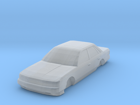 n scale car 1987-1991 toyota camry in Clear Ultra Fine Detail Plastic