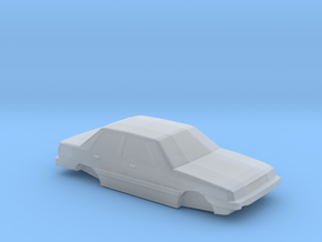 ho scale 1983-1986 toyota camry in Clear Ultra Fine Detail Plastic