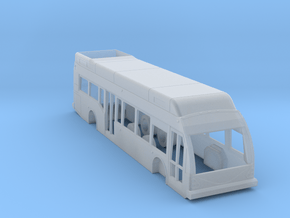 HO Scale Eldorado Axess BRT Fuel Cell Bus in Clear Ultra Fine Detail Plastic