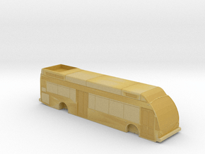 HO Scale Eldorado Axess BRT Fuel Cell Bus (solid) in Tan Fine Detail Plastic