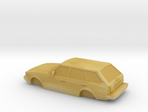 ho scale 1980-1983 toyota corolla wagon in Tan Fine Detail Plastic
