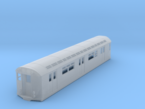 HO Scale R33 New York Subway Car in Clear Ultra Fine Detail Plastic