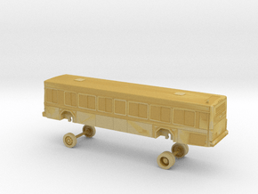 HO Scale Bus Gillig Low Floor GRTC 700s in Tan Fine Detail Plastic