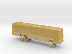 HO Scale Bus 2004 Van Hool T2145 A Perfect Express in Tan Fine Detail Plastic