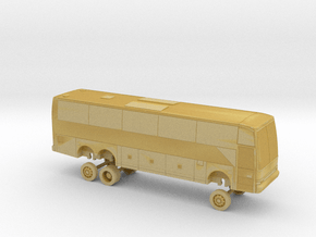 HO Scale Bus 2006 Van Hool T2140 A Perfect Express in Tan Fine Detail Plastic