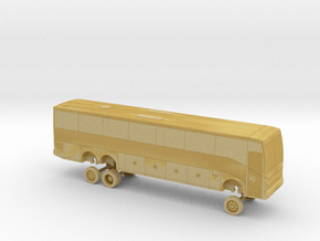 HO Scale Bus 2008 Van Hool C2045 A Perfect Express in Tan Fine Detail Plastic