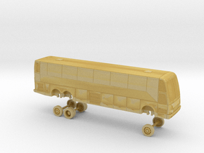 N Scale Bus 2012 Prevost H3-45 Marin Airporter in Tan Fine Detail Plastic