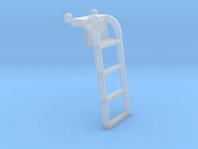 Ladder, Gleaner Combine in Clear Ultra Fine Detail Plastic