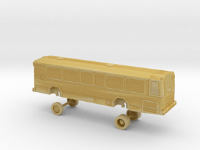 N Scale Bus Gillig Phantom Fairfield FAST 640-641 in Tan Fine Detail Plastic