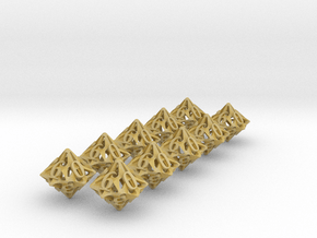 10d10 Pinwheel Set in Tan Fine Detail Plastic