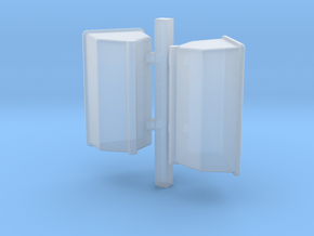 2 fertilizer boxes 1/64 in Clear Ultra Fine Detail Plastic