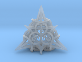 Thorn d4 Ornament in Clear Ultra Fine Detail Plastic