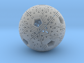 Soft-Boiled Geodesic (3.6cm) in Clear Ultra Fine Detail Plastic