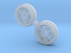 Rims for Farmall M ERTL Front wheels in Clear Ultra Fine Detail Plastic
