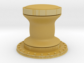 1:96 scale Capstan - Generic style in Tan Fine Detail Plastic