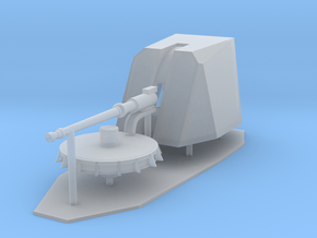 1:96 76mm OTOBREDA Main Deck Gun in Clear Ultra Fine Detail Plastic
