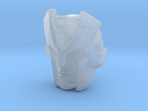 Chromia Faceplate for Titans Return Blurr in Clear Ultra Fine Detail Plastic