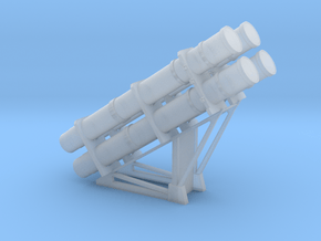 1:72 RGM 84 HARPOON Launcher in Clear Ultra Fine Detail Plastic