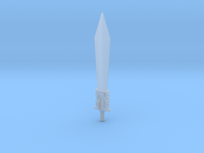 POTP Grimlock G1 Sword in Clear Ultra Fine Detail Plastic