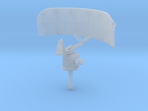 1:96 scale SPS 10 radar in Clear Ultra Fine Detail Plastic