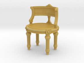 1:24 Vanity Chair in Tan Fine Detail Plastic