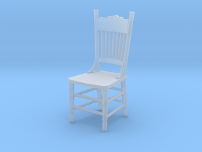 1:24 Kitchen Chair in Clear Ultra Fine Detail Plastic