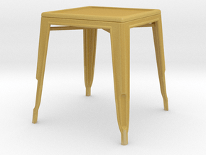 1:24 Pauchard Dining Table in Tan Fine Detail Plastic