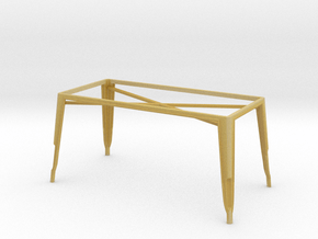1:24 Pauchard Dining Table Frame, Large in Tan Fine Detail Plastic