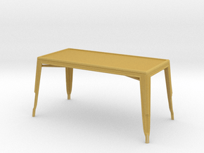 1:24 Pauchard Dining Table, Large in Tan Fine Detail Plastic