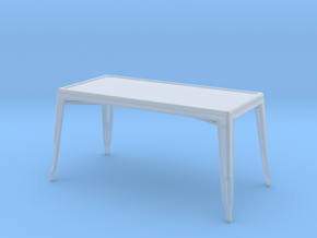 1:24 Pauchard Dining Table, Large in Clear Ultra Fine Detail Plastic
