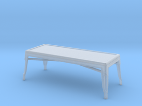 1:24 Pauchard Coffee Table in Clear Ultra Fine Detail Plastic