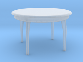 1:48 Moderne Dining Table in Clear Ultra Fine Detail Plastic