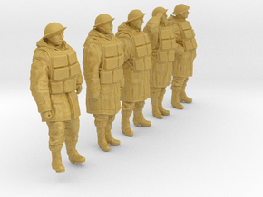 1/32 Royal Navy D-Coat+Lifevst Set203-1 in Tan Fine Detail Plastic