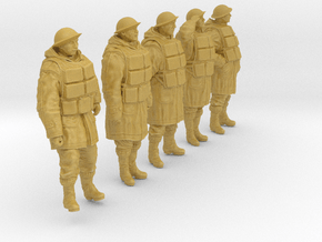 1/24 Royal Navy D-Coat+Lifevst Set203-1 in Tan Fine Detail Plastic