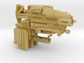 1:6 scale Sci-Fi Assault Rifle in Tan Fine Detail Plastic