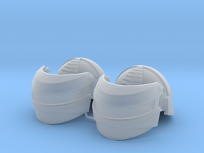 1:6 Scale Reptilian Helmet X2 in Clear Ultra Fine Detail Plastic
