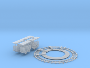 Kindereisenbahn 1 für Space Train - 1:87 in Clear Ultra Fine Detail Plastic