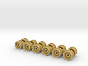 CablePulley in Tan Fine Detail Plastic
