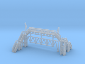 Brücke 2 - 1:220 (Z scale) in Clear Ultra Fine Detail Plastic