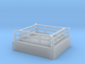 Boxring (mobil) - 1:220 in Clear Ultra Fine Detail Plastic