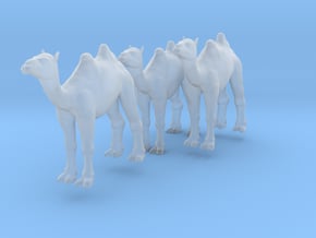 3 Kamele - 1:160 (N scale) in Clear Ultra Fine Detail Plastic