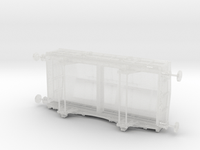 SER bullion van 00 gauge  in Clear Ultra Fine Detail Plastic