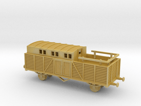 1/144 Reichsbahn Flakwagen  in Tan Fine Detail Plastic