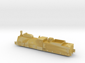 1/144 Russian armored locomotive in Tan Fine Detail Plastic